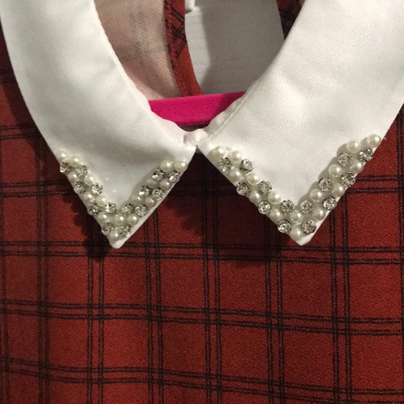 Plaid blouse - Picture 2 of 3